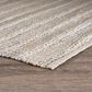 L&R Resources Bleached Naturals 5" x 7"9" Illusion Blue and Infinity Area Rug, , large
