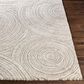 Surya Gavic GVC-2305 4"4" x 5"11" Cream, Beige, Light Gray, Taupe and Charcoal Area Rug, , large