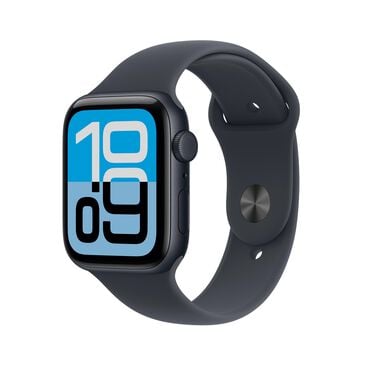 Apple Watch SE 3 (GPS+Cellular) 44mm Midnight Aluminum Case with Midnight Sport Band - S/M - Midnight - (2025)(Pre-Order), , large