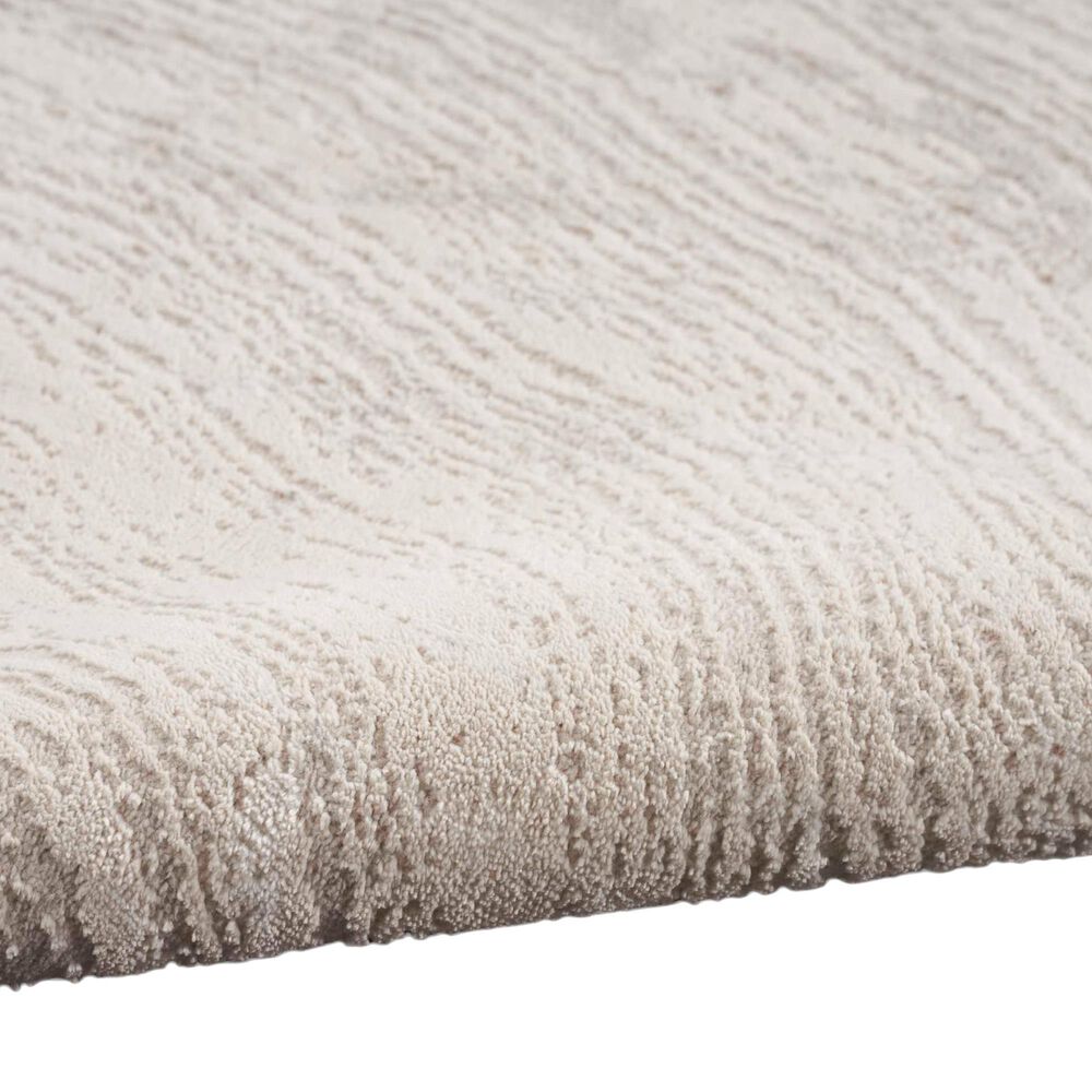 Nourison Irradiant 2&#39;3&quot; x 7&#39;6&quot; Silver Grey Runner, , large