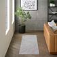Nourison Central Park West CEP01 Grey 2" x 6" Runner, , large