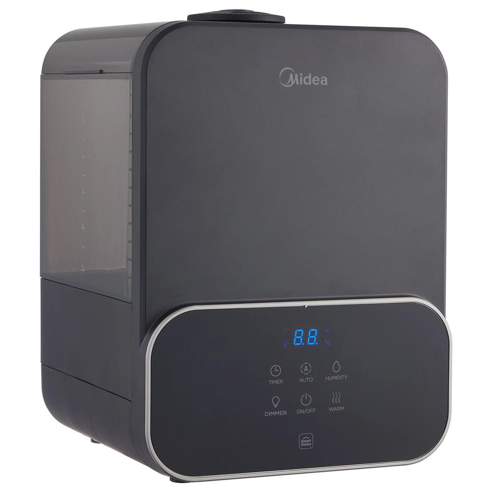 Midea 1.6-Gallon Ultrasonic Humidifier in Black, , large