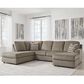 Ashley O"Phannon 2-Piece U-Shaped Sectional with Right Facing Chaise and Left Facing Corner Chaise in Briar, , large