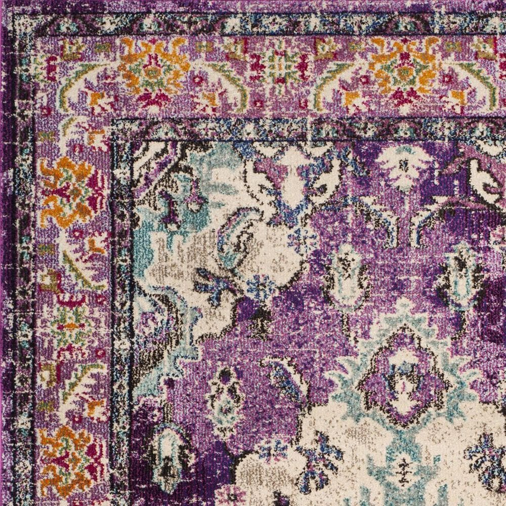 Safavieh Monaco MNC243L-24 2&#39;2&quot; x 4&#39; Violet/Light Blue Area Rug, , large
