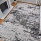 Feizy Prasad 10" x 13"2" Ivory and Charcoal Area Rug, , large