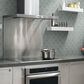 Shaw Geoscape Fan Light Grey 11.02" x 10.83" Ceramic Mosaic Sheet, , large