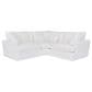 Blue River Ciara 3-Piece Stationary Sectional in Pearl, , large