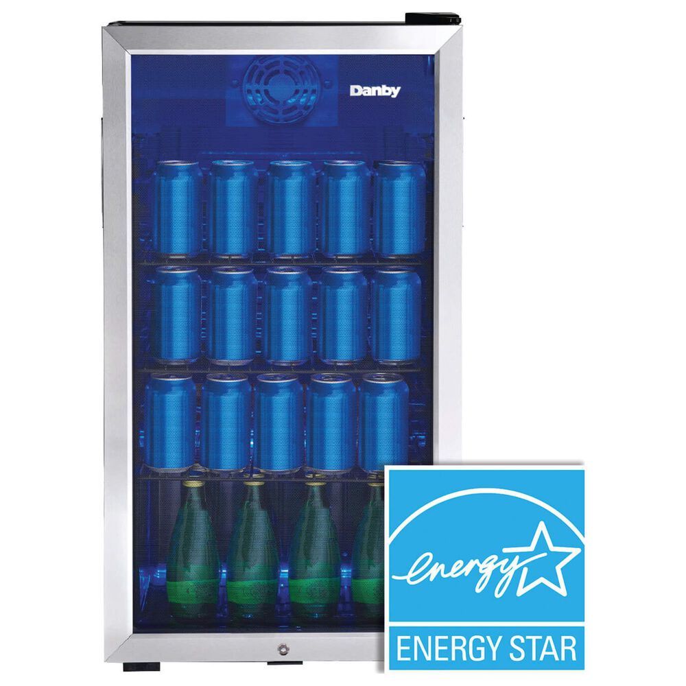 Danby 3.1 Cu. Ft. Beverage Center in Stainless Steel, , large