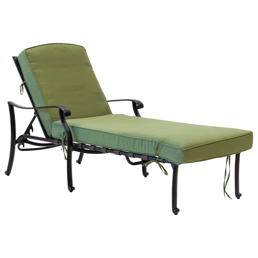 Gathercraft Chaise Lounger With Cushion in Cilantro , , large