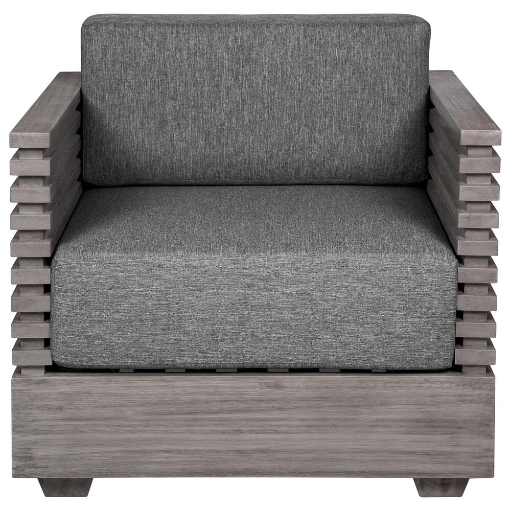 Armen Living Vivid 4-Piece Patio Conversation Set in Eucalyptus/Gray, , large