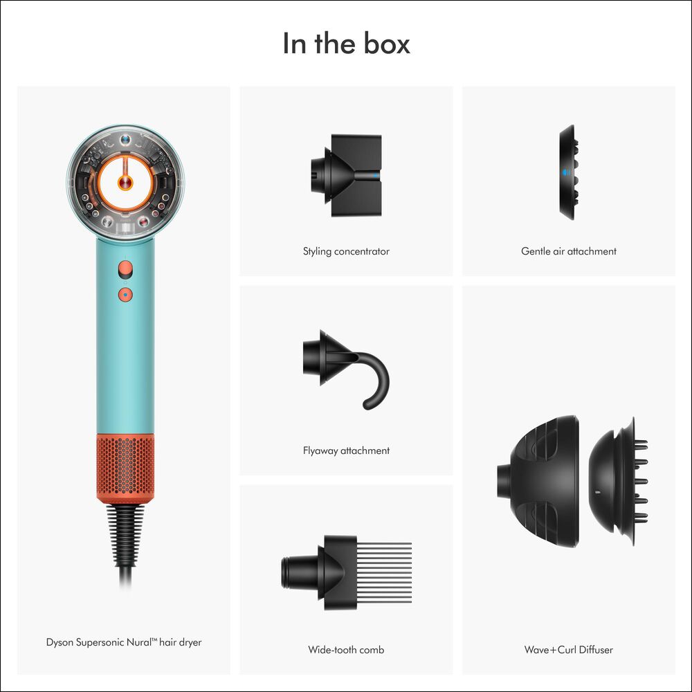Dyson Supersonic Nural hair dryer in Ceramic Patina/Topaz, , large