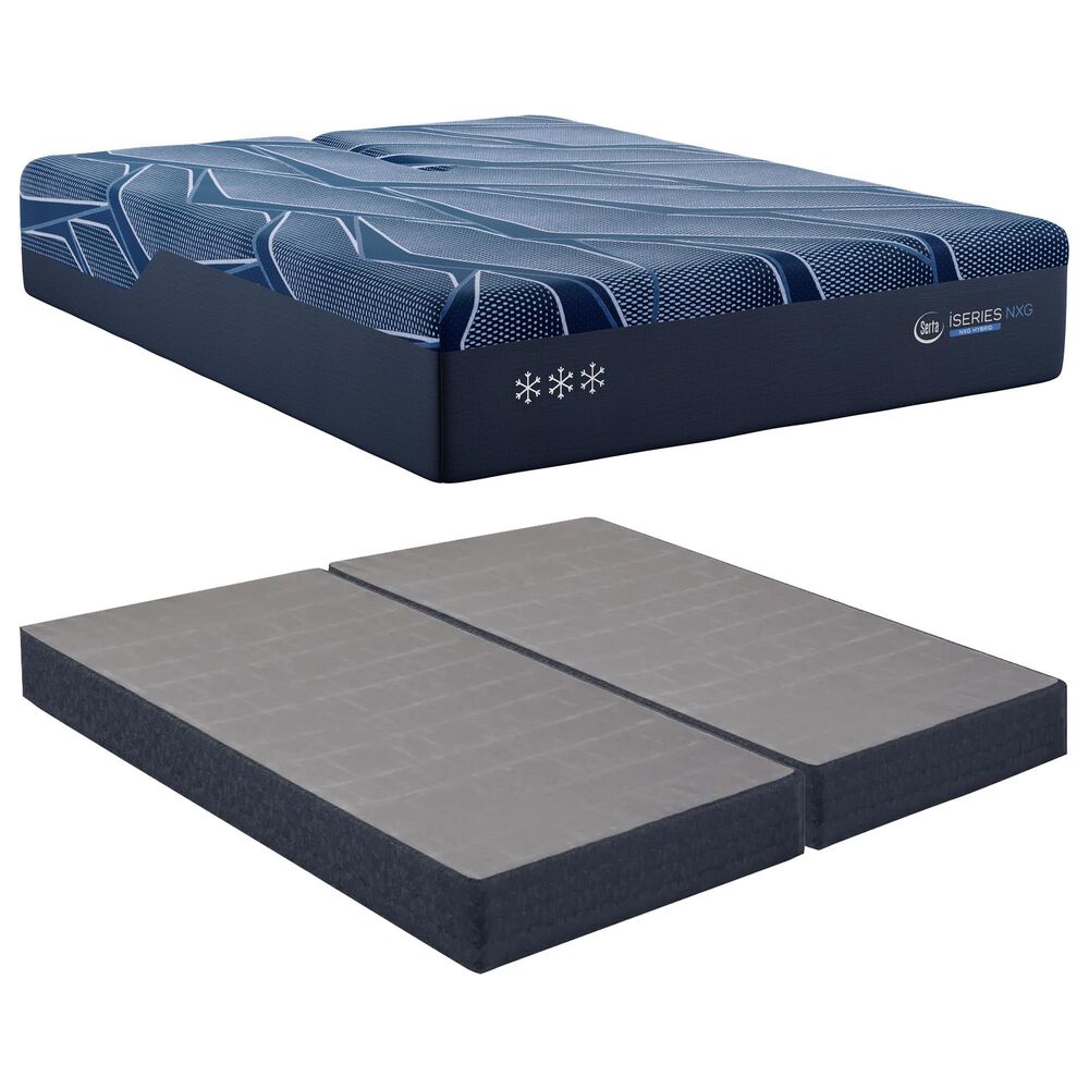 Serta iSeries NXG 3500 Hybrid Medium California King Mattress with High Profile Box Springs, , large