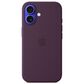 Apple Silicone Case with MagSafe for iPhone 16 in Plum, , large