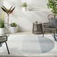 Surya Alfresco 3"7" x 5"7" Light Silver, Beige, Charcoal and Nickel Indoor/Outdoor Area Rug, , large