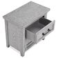 Crown Mark Beckett 2 Drawer Nightstand in Greige, , large