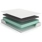 Ashley Chime 8" Medium Tight Top Full Mattress, , large