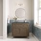 James Martin Vanities Chicago 36" Single Bathroom Vanity in Whitewashed Walnut with 3 cm Parisien Bleu Quartz Top and Rectangular Sink, , large