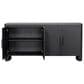 Moe"s Home Collection William 4-Door Sideboard in Black, , large