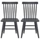 Zuo Modern Zeilen Side Chair in Black (Set of 2), , large