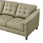 Italiano Furniture Ellis Stationary Sofa in Green Pea, , large