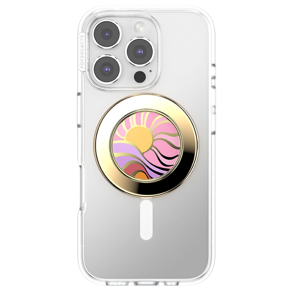 PopSockets MagSafe Circle PopGrip in Luxe Enamel Golden Hour, , large