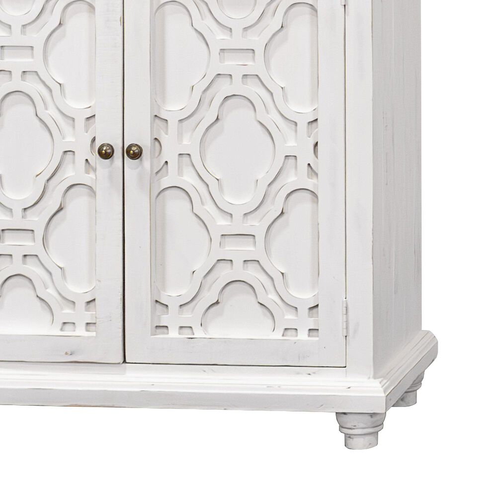 Rustic Root Premier Calais 2-Door Console Cabinet in Sierra White, , large