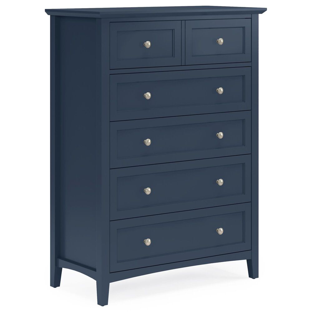 Urban Home Grace 5-Drawer Chest in Blueberry, , large