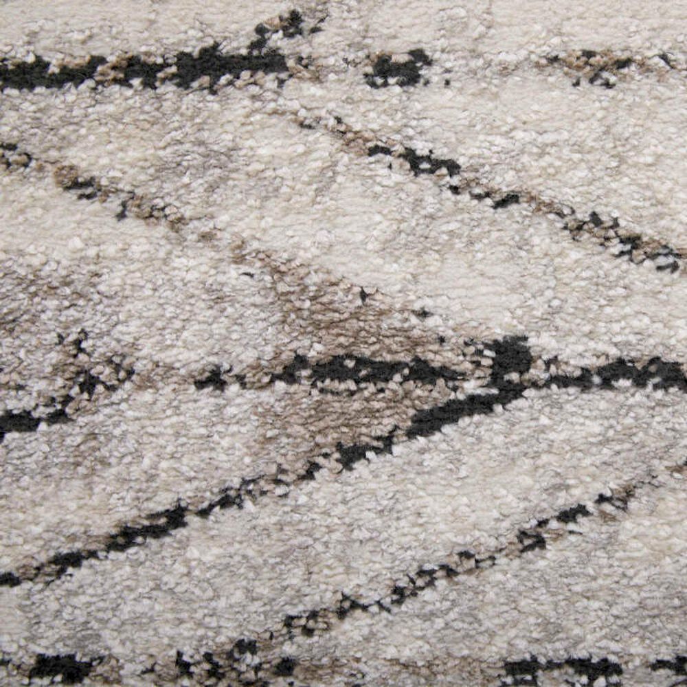 Feizy Vancouver 39NTF 4&#39; x 6&#39; Beige and Brown Area Rug, , large