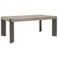 Chapel Hill Anderson Park Dark Dining Table in Moose Trail and Frontier Brown - Table Only, , large