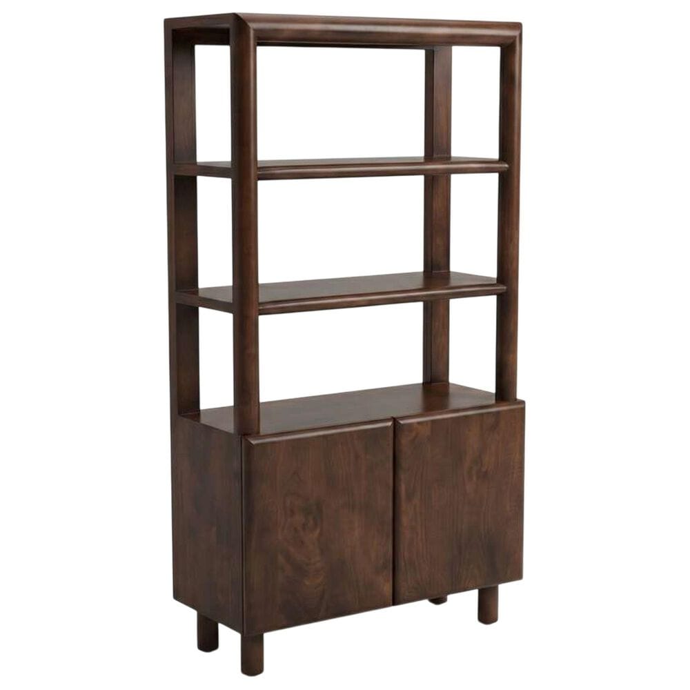 Bassett Mirror Company Radcliffe Etagere in Rich Brown, , large