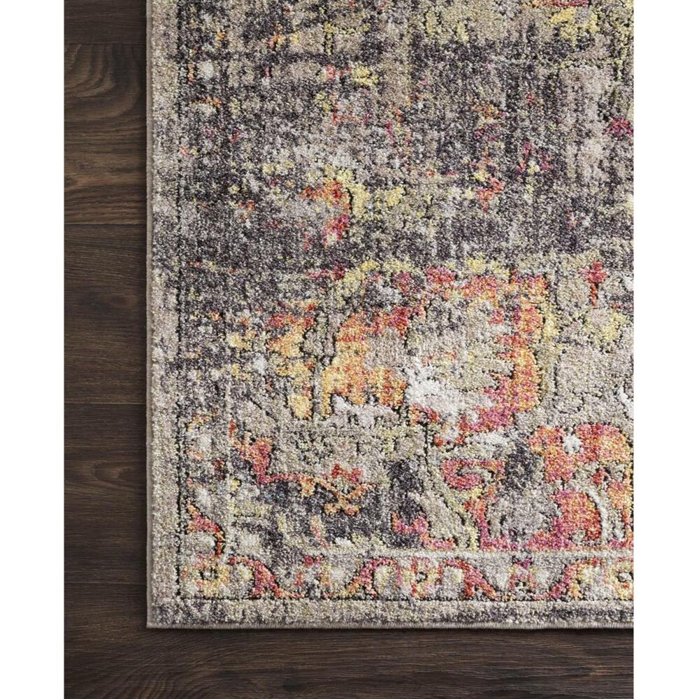Loloi Medusa MED-03 2&#39;4&quot; x 4&#39; Taupe and Sunset Scatter Rug, , large