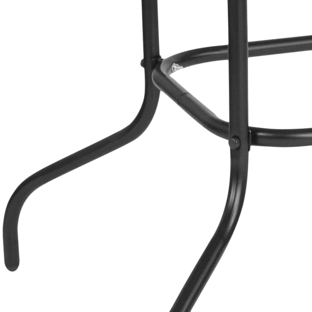 Flash Furniture Brazos 7-Piece Patio Dining Set in Black, , large