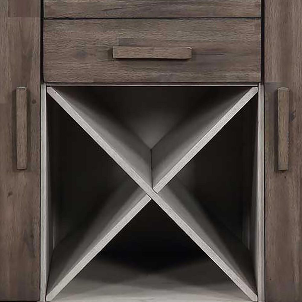 Steve Silver Abacus Server in Smokey Honey, , large