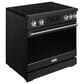 Thor Kitchen Gordon Ramsay 6 Cu. Ft. Professional Induction Range with Stainless Steel Handle Kit in Black, , large