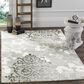 Safavieh Adirondack ADR114B-4 4" x 6" Silver/Ivory Area Rug, , large