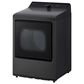 LG 7.3 Cu. Ft. Ultra Large Capacity Smart Electric Dryer in Platinum Black, , large