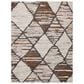 Loloi Levitt Shag 4" x 6" Ivory and Fiesta Area Rug, , large