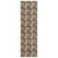 Dalyn Rug Company Soft Essentials Chevron Chocolate 2"3" x 7"6" Runner, , large