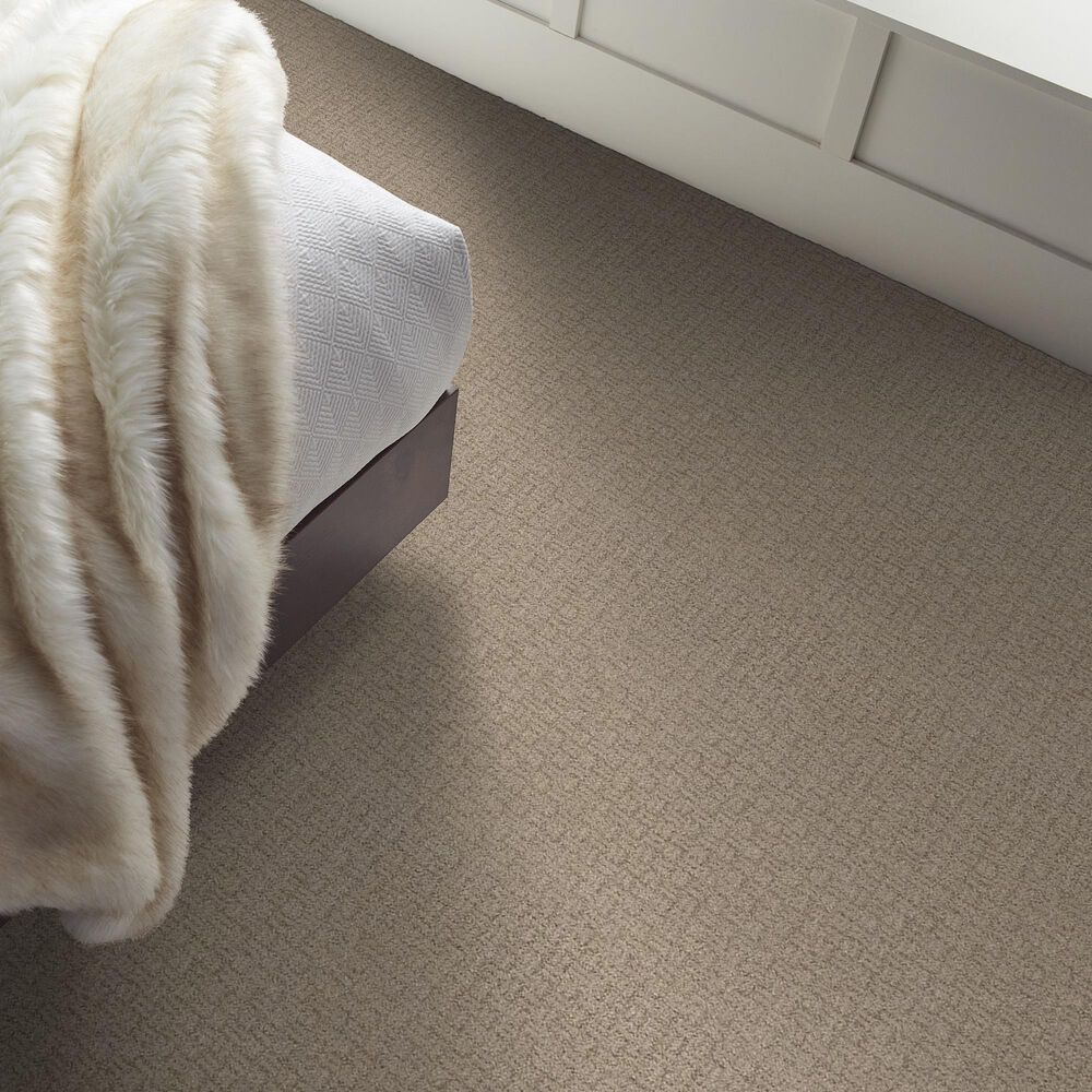 Shaw Bellera Soothing Surround Carpet in Beige Bisque, , large
