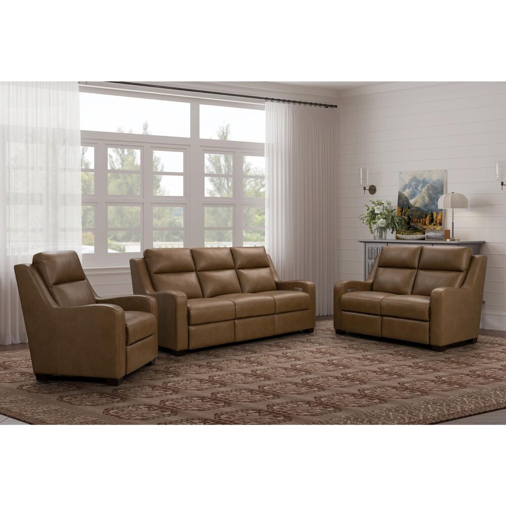 Barcalounger Ayden Power Recliner in Hillwood Toffee, , large