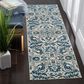 Safavieh Evoke EVK238C 2"2" x 11" Ivory and Blue Runner, , large