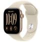Apple Watch Series 12 (GPS) 42mm Light Gold Aluminum Case with Sand Sport Band - S/M, , large