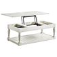 Steve Silver Furniture Hemingway Lift Top Coffee Table in Alabaster, , large