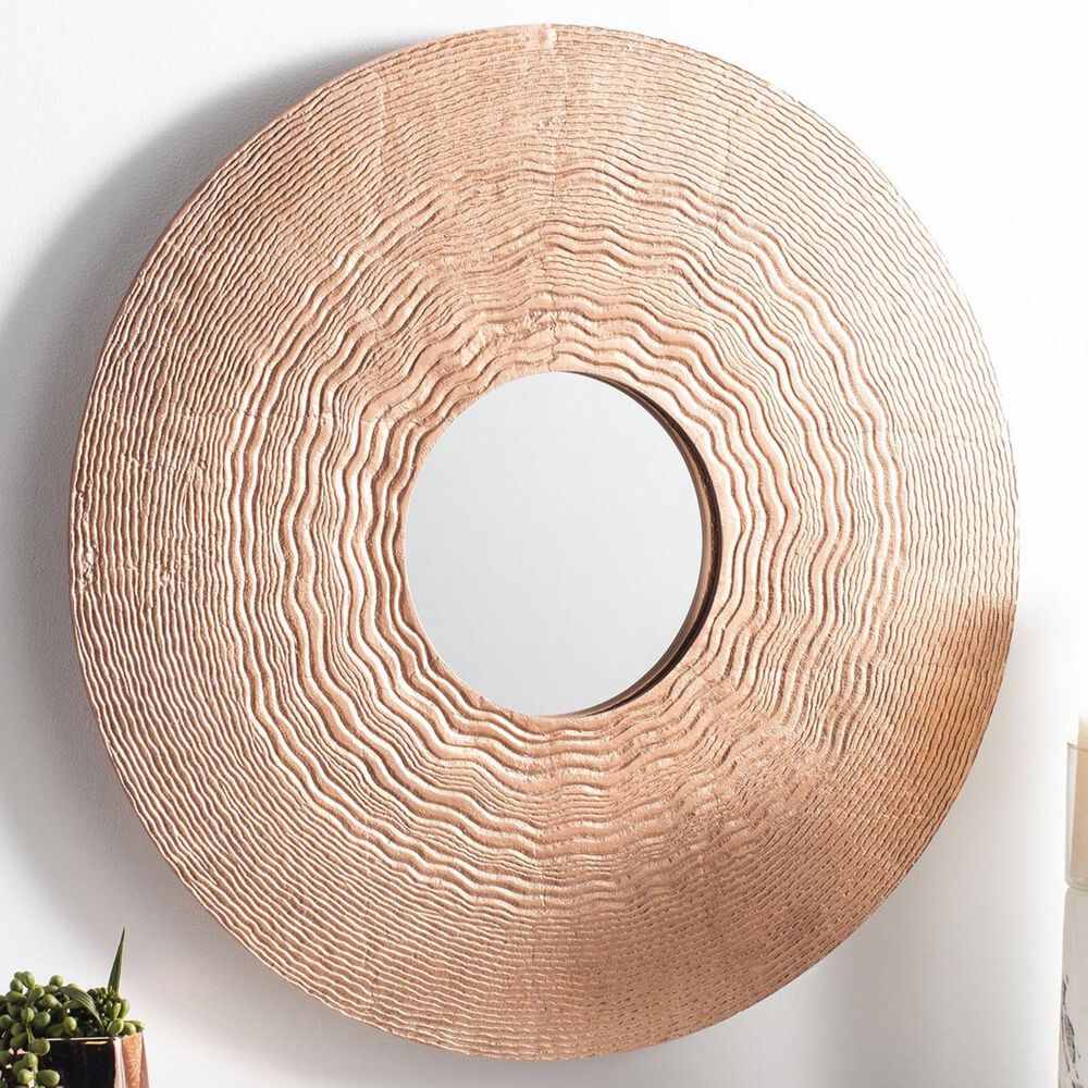 Safavieh Dover Mirror in Copper, , large