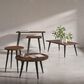 Waltham Prelude Round Cocktail Table in Walnut, , large