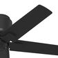 Hunter Terrace 44" Outdoor Ceiling Fan in Matte Black, , large