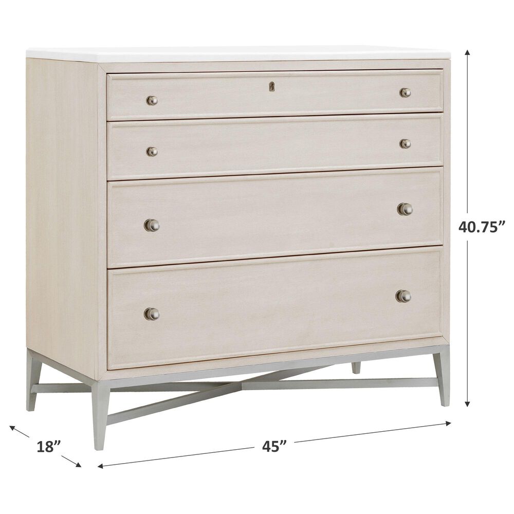 Chapel Hill Ashby Place Bachelor&#39;s Chest in White, , large