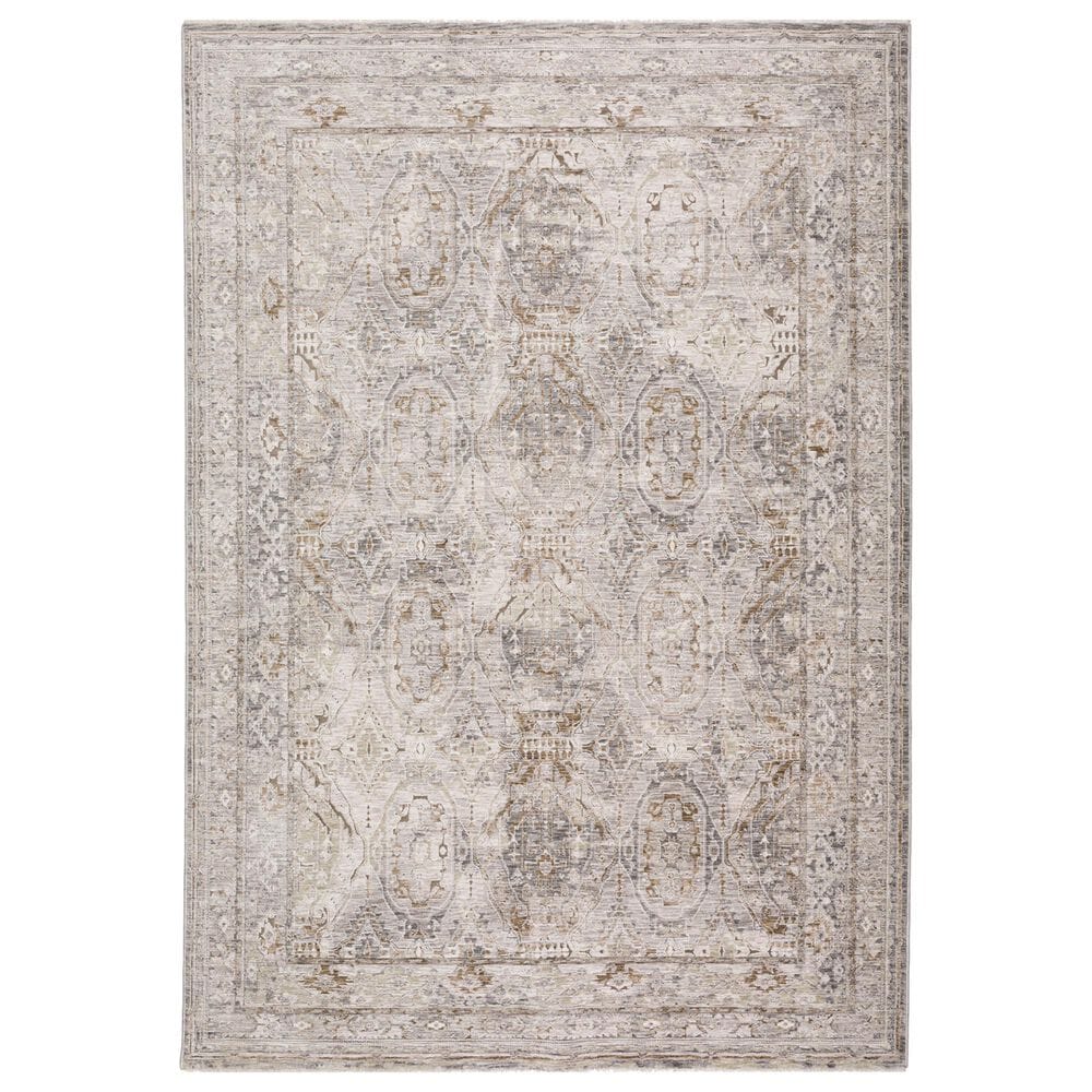 Dalyn Rug Company Cyprus CY6 7"10" x 10" Grey Area Rug, , large