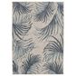 Central Oriental Melbourne Dalan 5" x 7" Vanilla and Lagoon Area Rug, , large