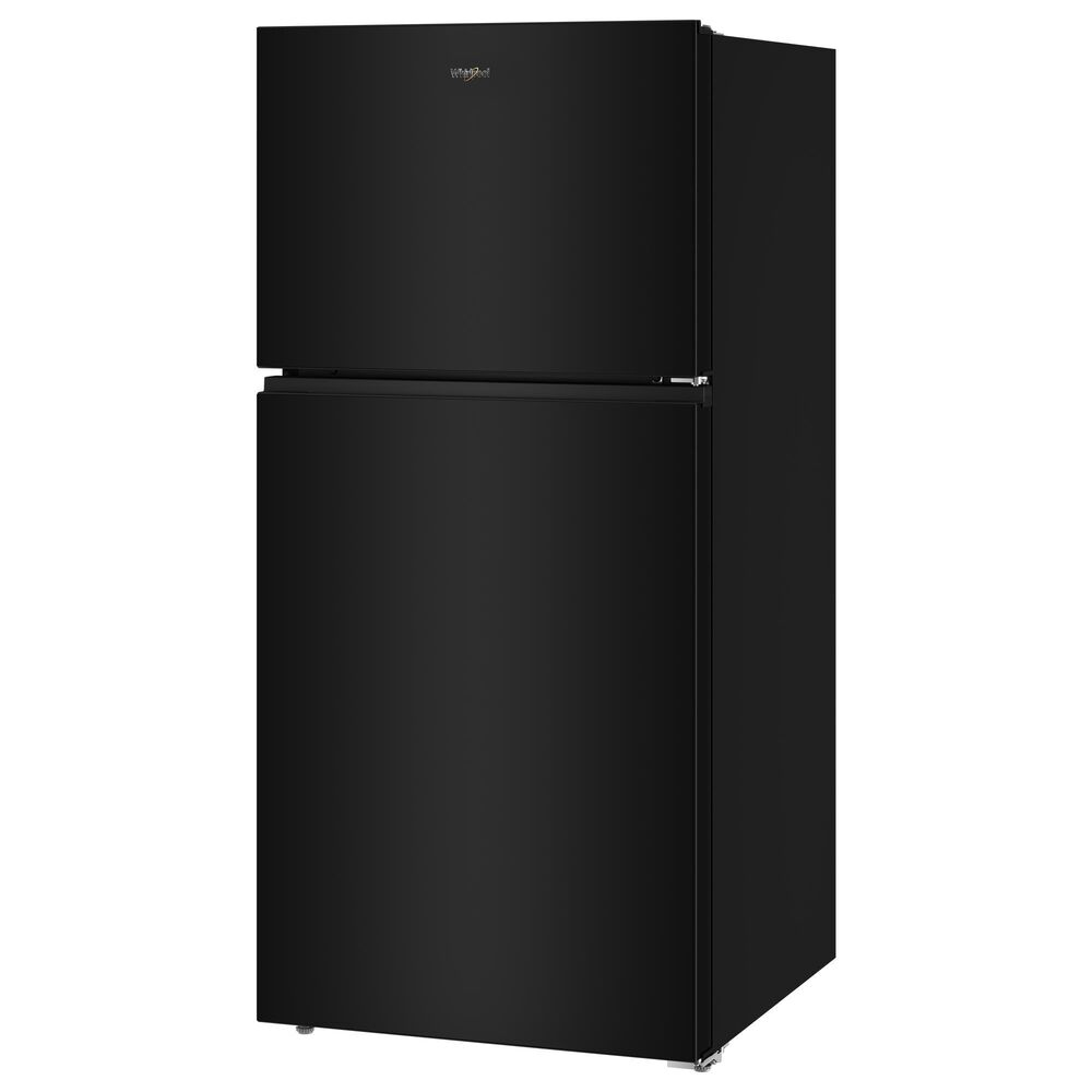 Whirlpool 19.3 Cu. Ft. Top Freezer Refrigerator with Total Coverage Cooling in Black, , large